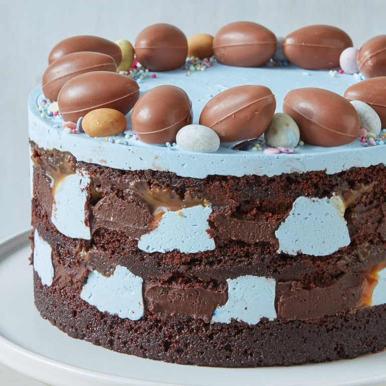 Cutter & Squidge Caramel Chocolate Easter Egg Cake