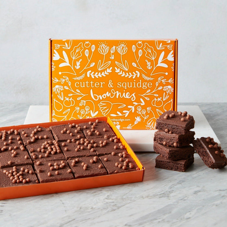 Cutter & Squidge Classic Chocolate Mini Brownie Box