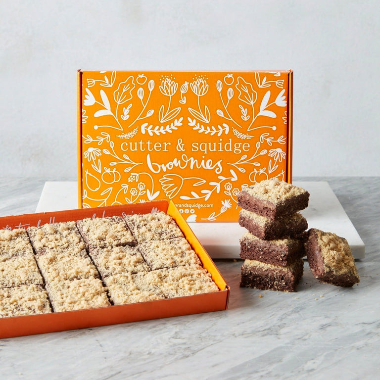 Cutter & Squidge Millionaire Shortbread Mini Brownie Box