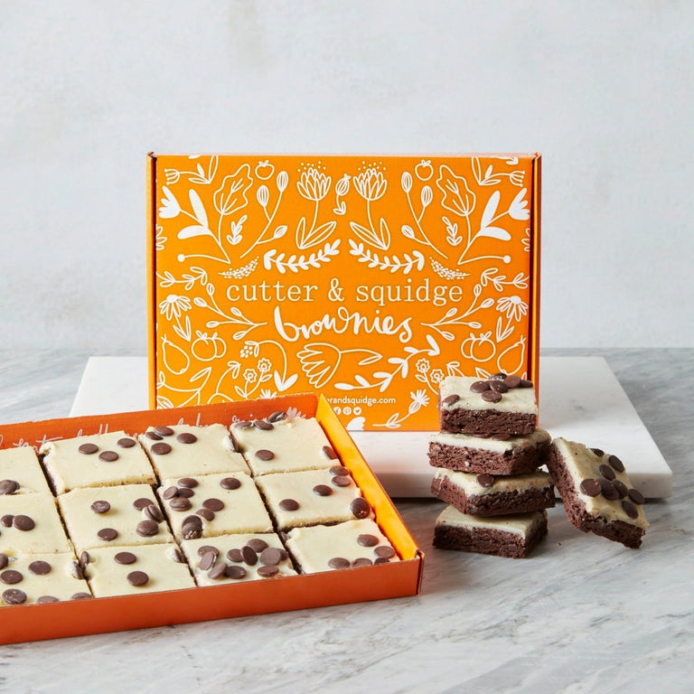 Cutter & Squidge White Chocolate Mini Brownie Box
