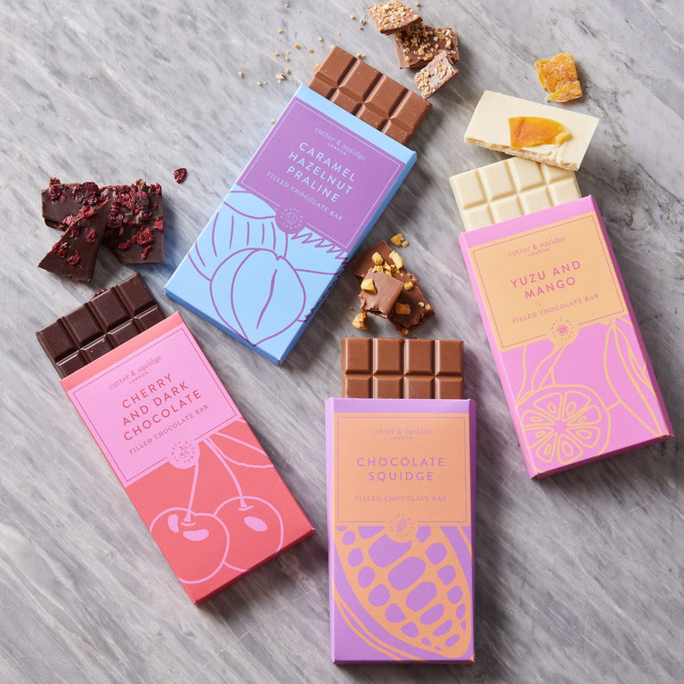 Cutter & Squidge Filled Chocolate Bars