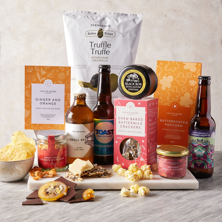 Cutter & Squidge One Hamper Beer & Snack Hamper