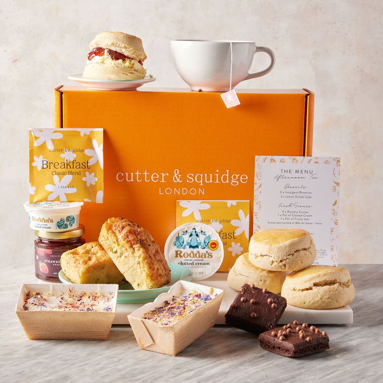 Cutter & Squidge Tea for Two Luxury Afternoon Tea At Home