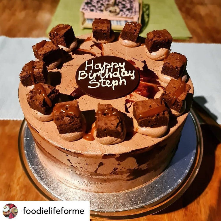 Cutter & Squidge Double Choc Salted Caramel Cake