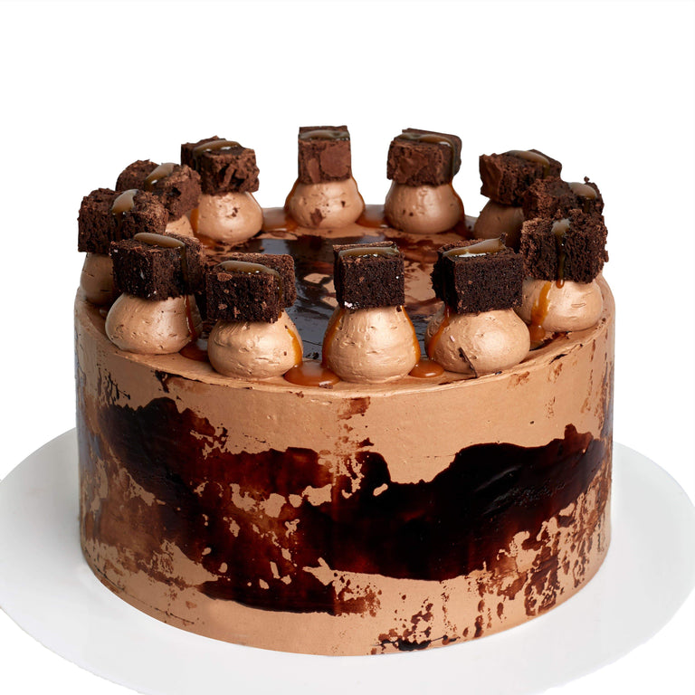 Cutter & Squidge DOUBLE CHOC SALTED CARAMEL CAKE