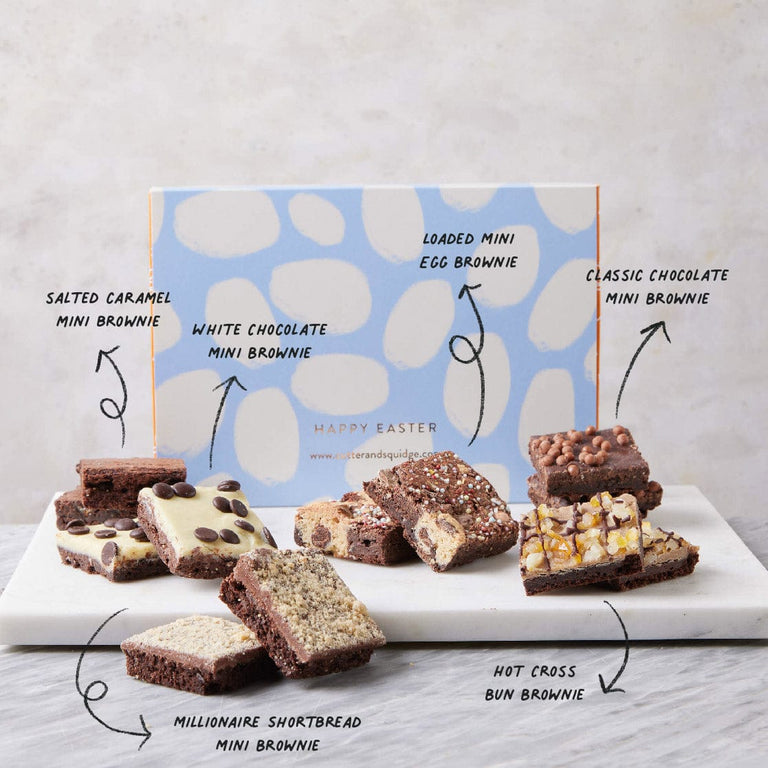 Cutter & Squidge Easter Mixed Mini Brownie Box