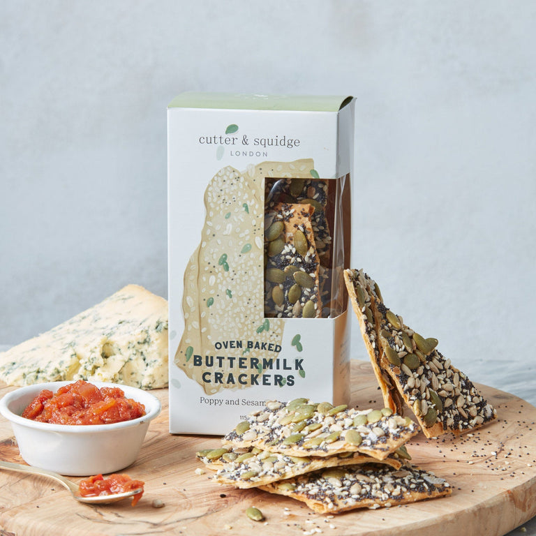 Cutter & Squidge Seeded Buttermilk Crackers