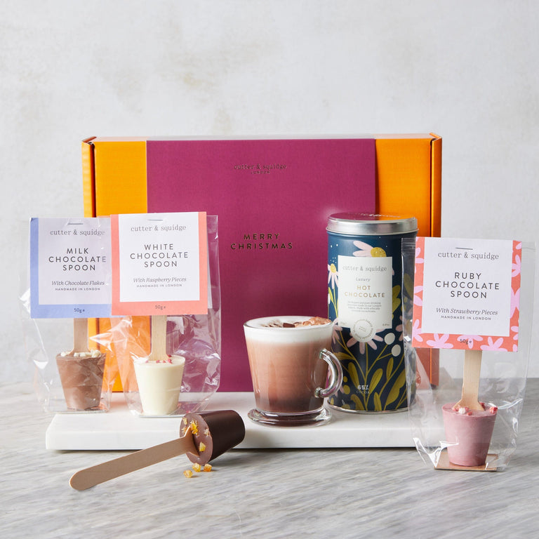 Cutter & Squidge One Gift Box Christmas Hot Chocolate Gift Box