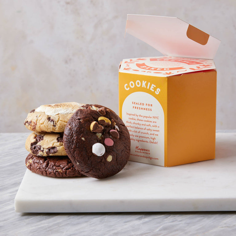 Cutter & Squidge Box of 4 Chunky Easter Cookie Box