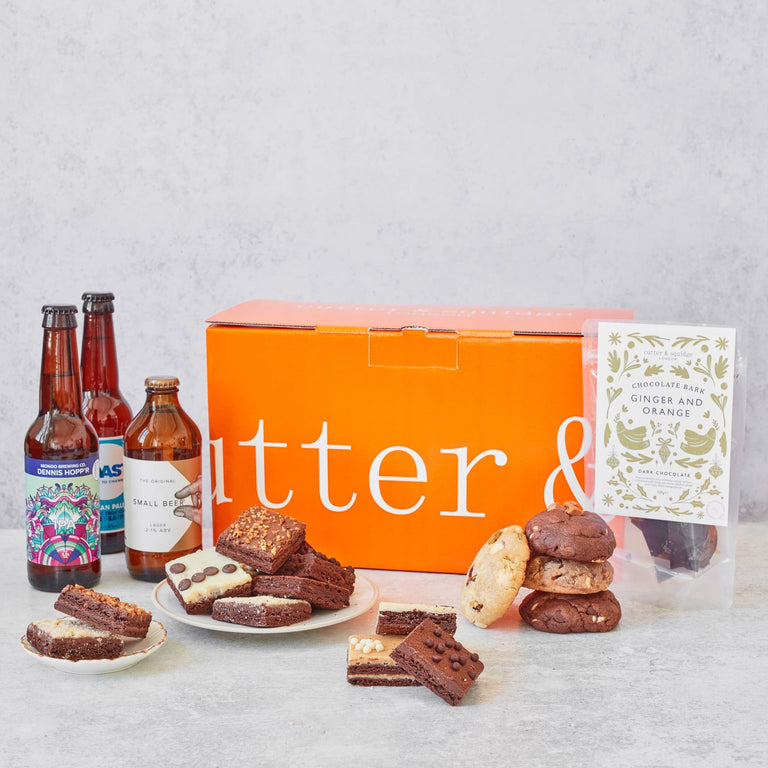 Cutter & Squidge One Hamper Chocolate & Beer Treat Hamper