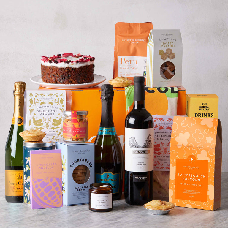 Cutter & Squidge One Hamper Food And Wine Christmas Hamper