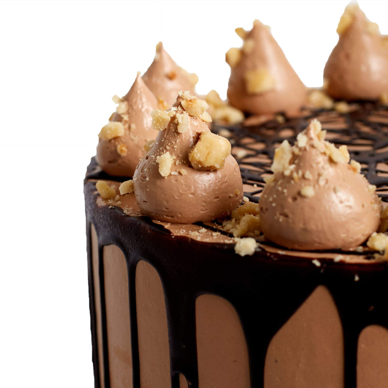 Cutter & Squidge CHOCOLATE HAZELNUT CAKE