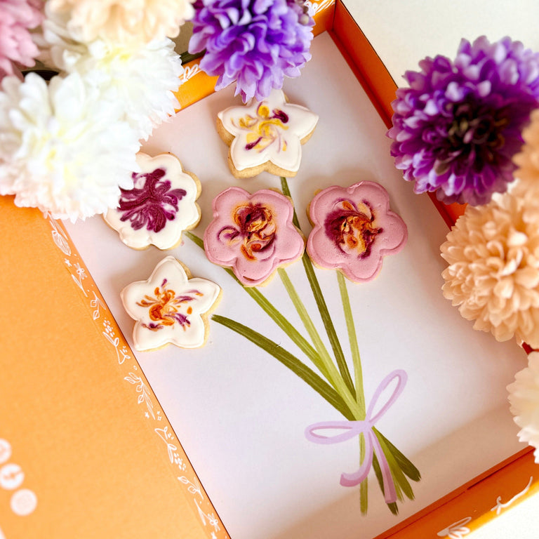 Cutter & Squidge Mother's Day Bunch of Flowers Biscuits