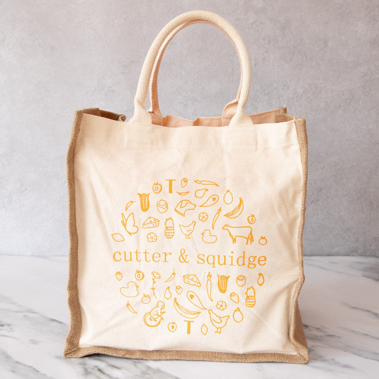 Cutter & Squidge Cutter and Squidge Jute Bag