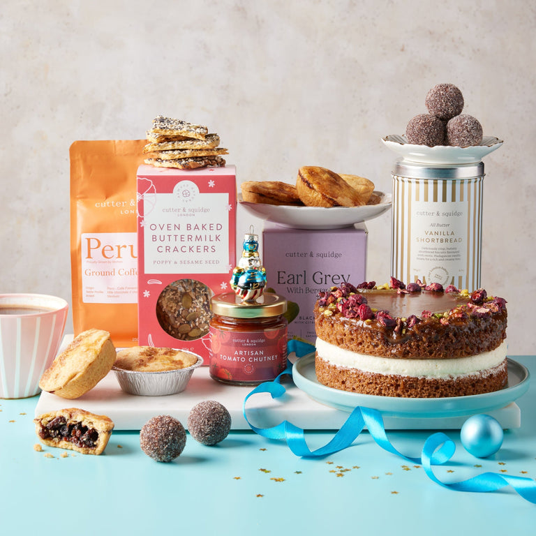 Cutter & Squidge One Hamper Luxury Squidge Christmas Hamper