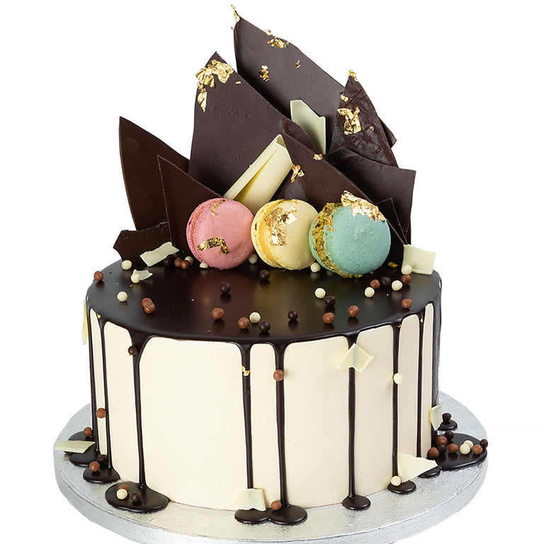 Cutter & Squidge MACARON DRIP CAKE