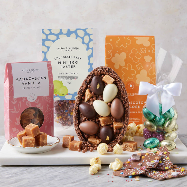 Cutter & Squidge One Hamper Mini Easter Chocolate Hamper
