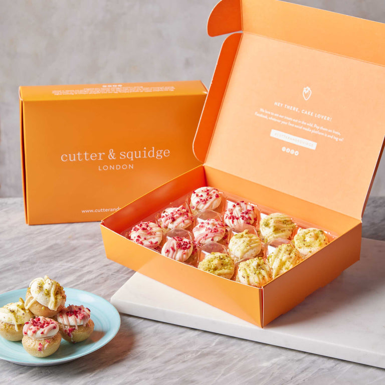 Cutter & Squidge Mixed Fruity Mini Cupcake Box