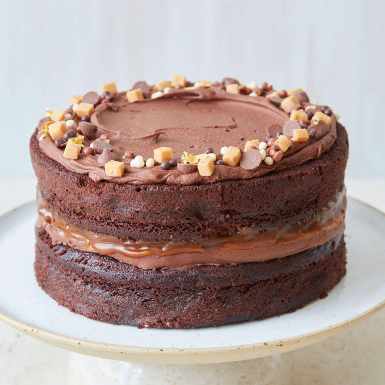 Cutter & Squidge Small (6") EID MUBARAK CHOCOLATE FUDGE CAKE