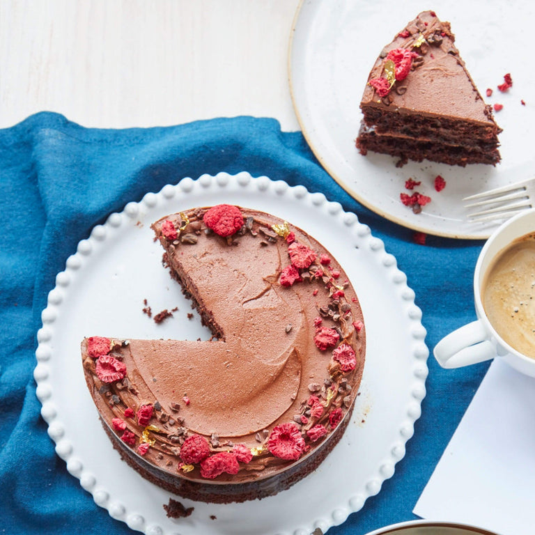 Cutter & Squidge Small (6") Mother's Day Vegan Chocolate Fudge Cake