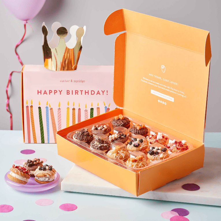 Cutter & Squidge Happy Birthday Baby Biskie Box