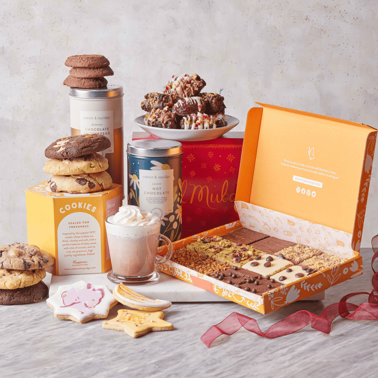 Cutter & Squidge One Hamper Eid Mubarak Luxury Hamper