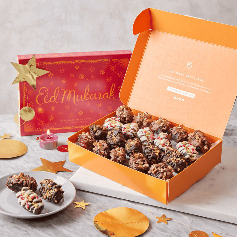 Cutter & Squidge Eid Mubarak Stuffed Medjool Dates
