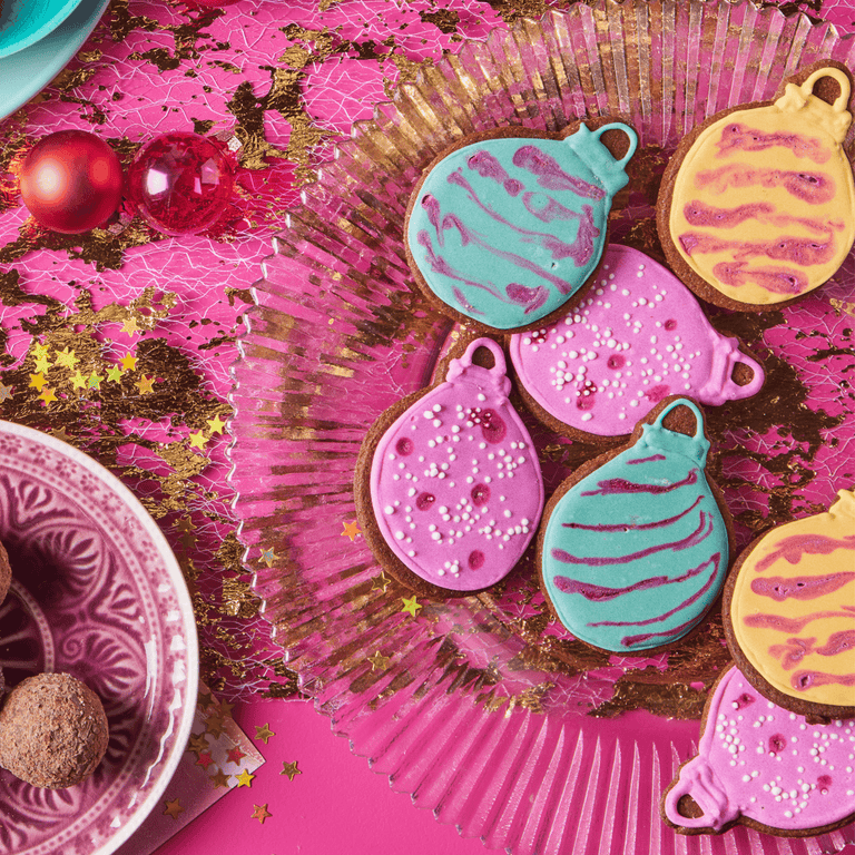 Cutter & Squidge Iced Gingerbread Baubles
