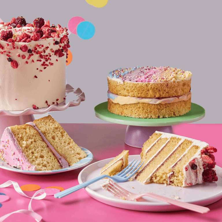 Cutter & Squidge Rainbow Sprinkle Birthday Cake
