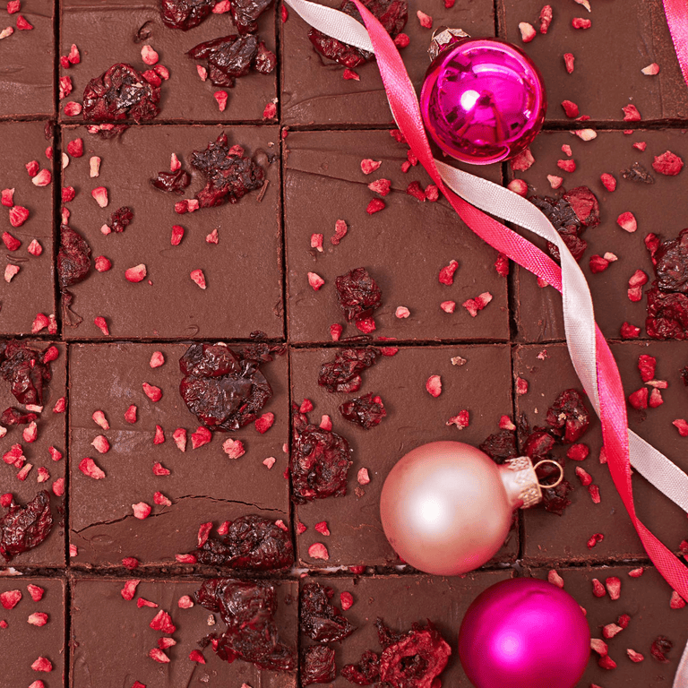 Cutter & Squidge Wheat Free Vegan Christmas Brownie Box