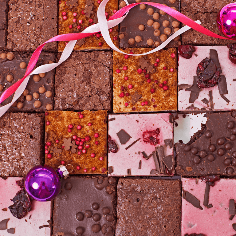 Cutter & Squidge Christmas Mini Brownie Box