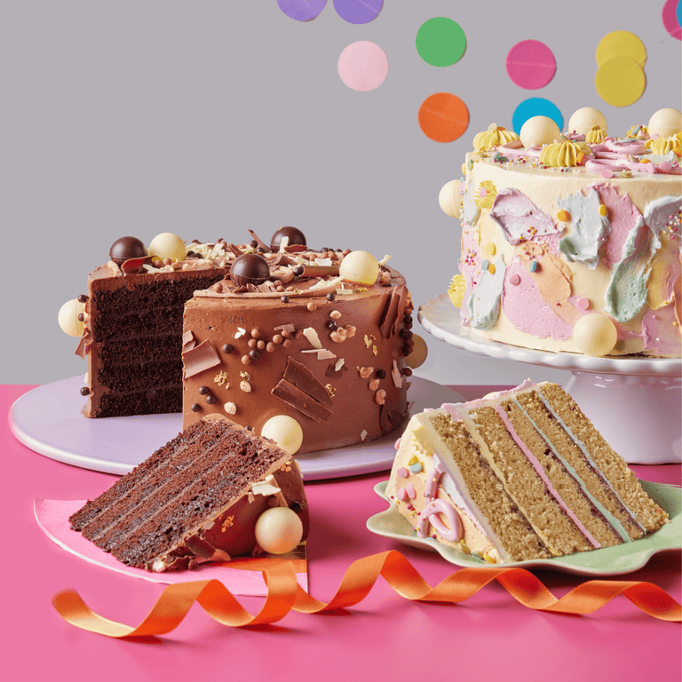Cutter & Squidge Triple Choc Numbered Birthday Cake