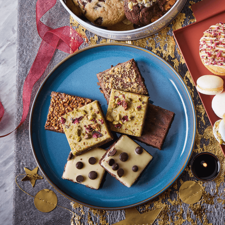 Cutter & Squidge Eid Mubarak Mini Brownie Box