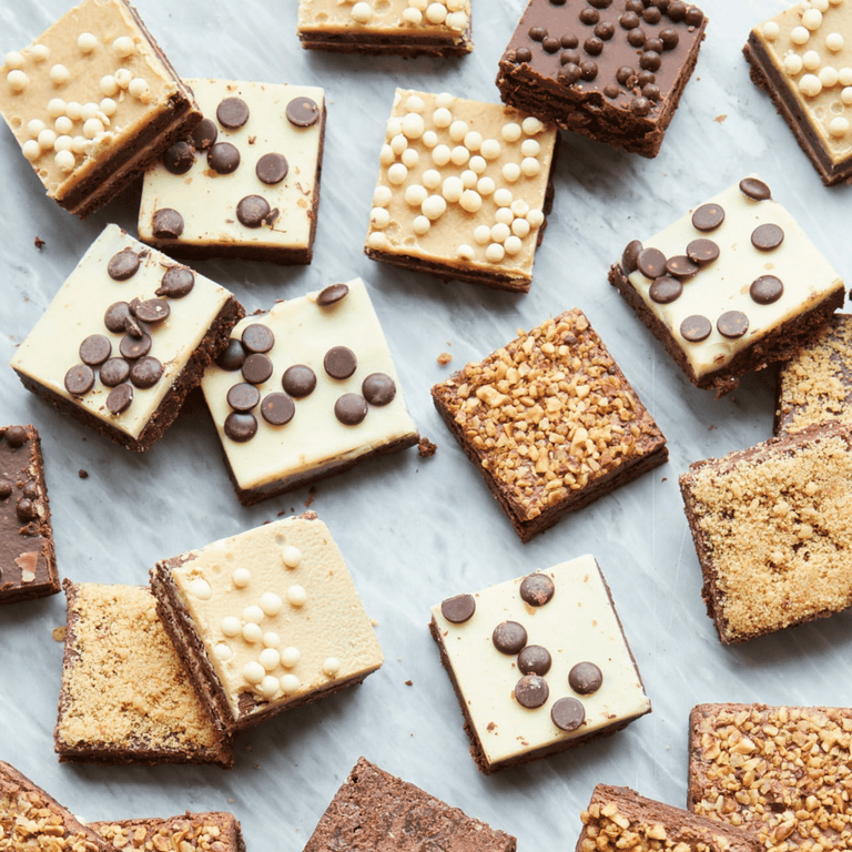 Cutter & Squidge White Chocolate Mini Brownie Box
