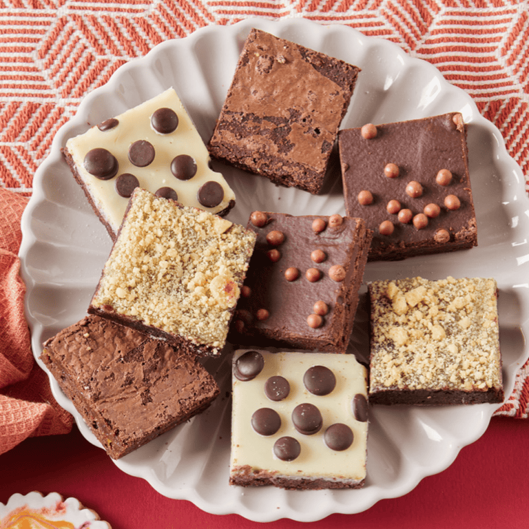 Cutter & Squidge Happy Birthday Mixed Mini Brownie Box