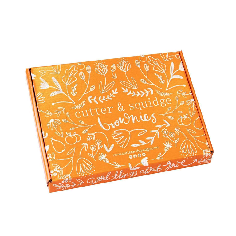 Cutter & Squidge MILLIONAIRE SHORTBREAD MINI BROWNIE BOX