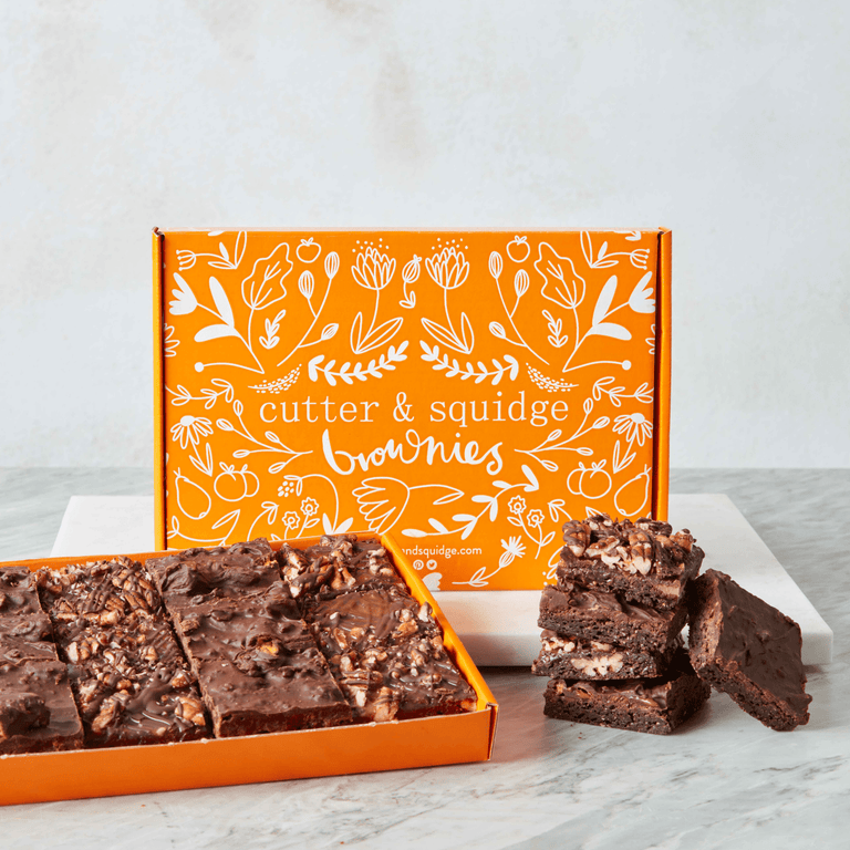 Cutter & Squidge Vegan Wheat-Free Mini Brownie Box