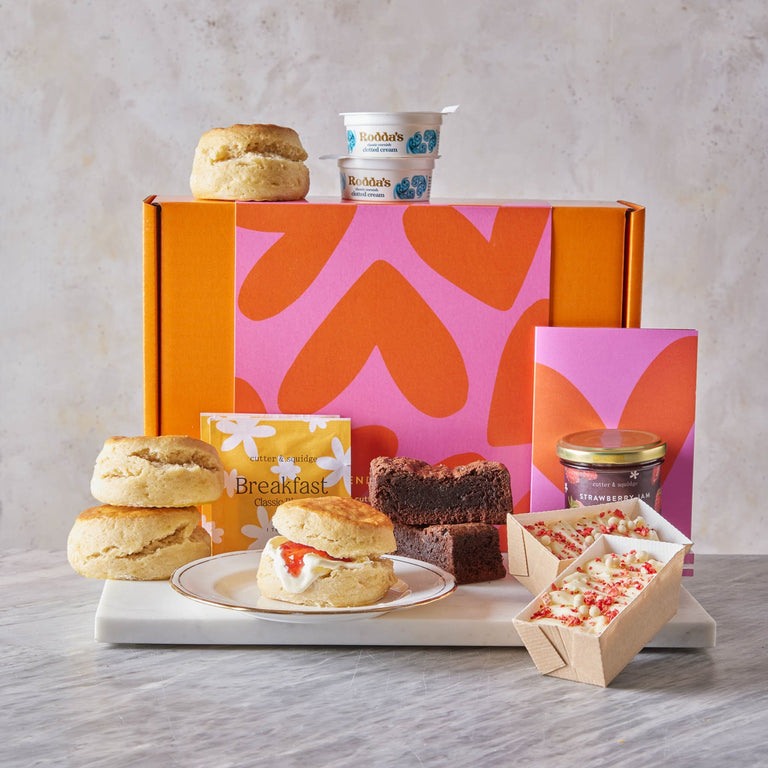 Cutter & Squidge Tea for Two Valentine's Day Afternoon Tea at Home