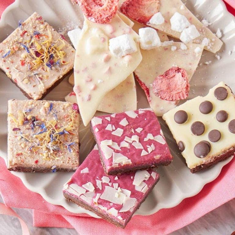 Cutter & Squidge Valentine's Day Mixed Mini Brownie Box