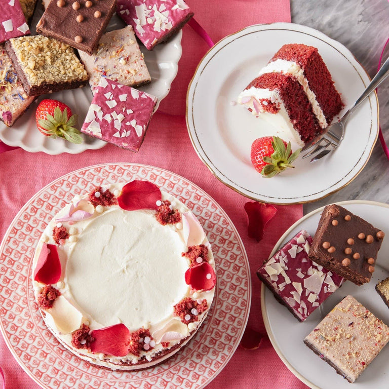 Cutter & Squidge Eid Mubarak Red Velvet Cake
