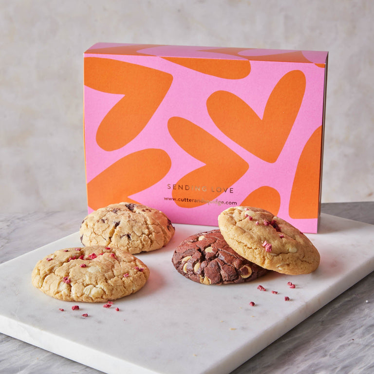 Cutter & Squidge Valentine's Day Mixed Cookie Box