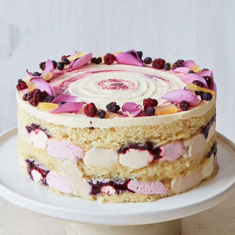 Cutter & Squidge VEGAN BLUEBERRY LEMON CHEESECAKE
