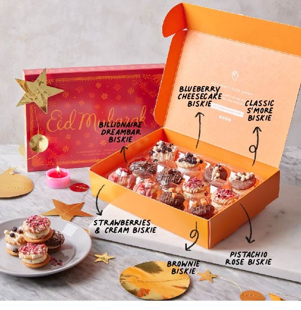 Cutter & Squidge Eid Mubarak Baby Biskie Box