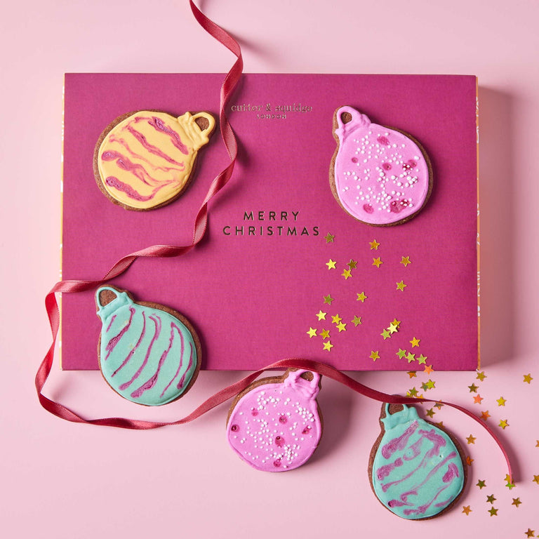 Cutter & Squidge Iced Gingerbread Baubles