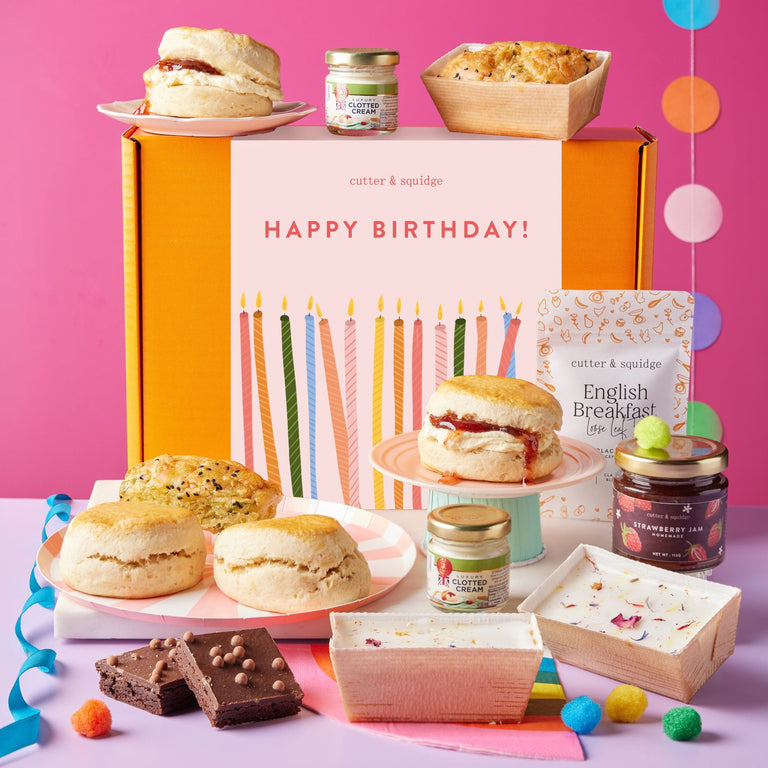 Cutter & Squidge Happy Brithday Luxe Afternoon Tea