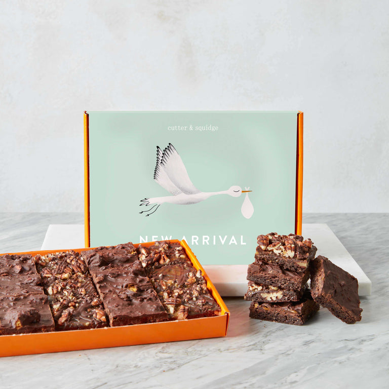 Cutter & Squidge 12 Pieces New Arrival Vegan Wheat-Free Mini Brownie Box
