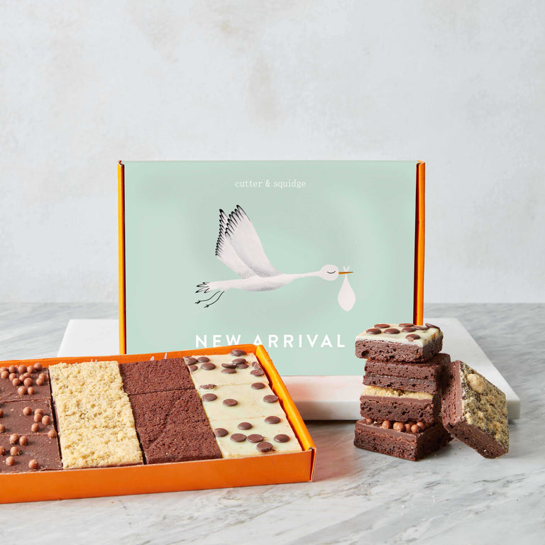 Cutter & Squidge 12 Pieces New Arrival No Nuts Mixed Mini Brownie Box